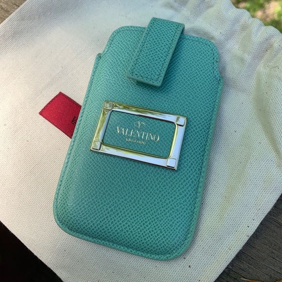 SOLD⛔️Authentic VALENTINO GARAVANI leather snap card - Picture 2 of 6